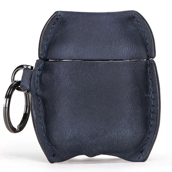 Estuche de Cuero Crazy Horse con Auriculares Bluetooth Inalámbricos