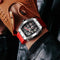 Reloj de Pulsera Hombre Calavera Correa Silicona Cuarzo