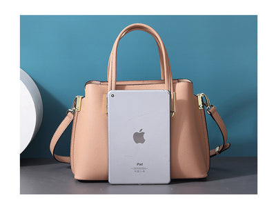 Bolso Mensajero de Cuero Negro para Mujer - Gran Capacidad - Image 17