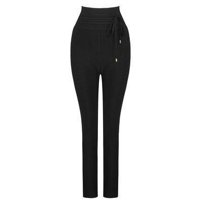 Leggings Casuales de Cintura Alta con Banda Elástica - Colores Lisos - Image 20