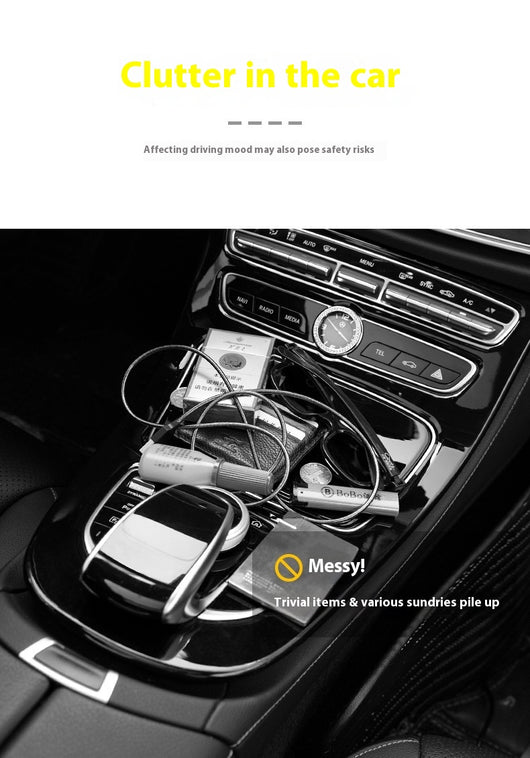 Organizador de Auto con Cargador Dual USB y Almacenamiento Inteligente - Image 27