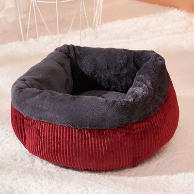 Cama Circular Lavable para Gatos y Perros - Nido Acogedor Antiestrés - Image 4