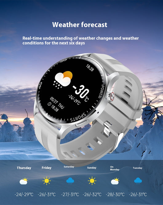 Reloj Inteligente Pantalla Grande HD con Monitoreo Cardíaco y Oxígeno en Sangre - Image 14