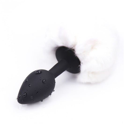 Plug Anal con Cola de Conejo de Cabello Real para uso en Ecuador - Image 8