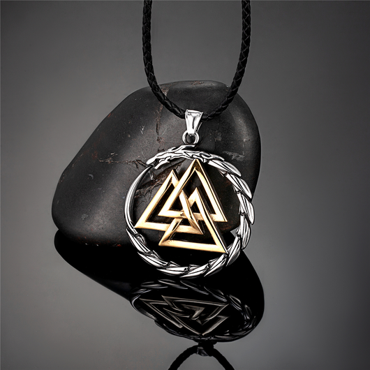 Collar Acero Inoxidable Vikingo Dragón Nórdico para Hombre - Image 13
