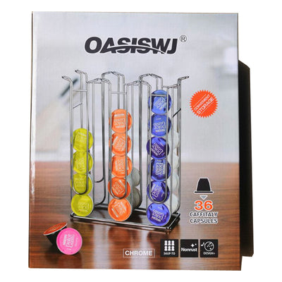 Organizador de Cápsulas Duqu KUSI - Estante Display para Máquina de Café