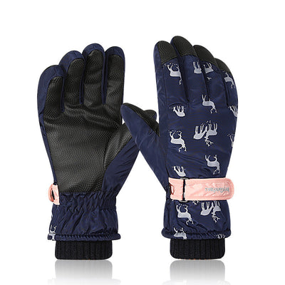 Guantes Térmicos Acolchados para Ciclismo con Relleno de Terciopelo y Algodón - Image 21