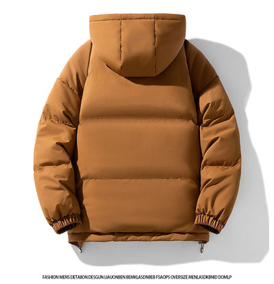 Chamarra Acolchada Suelta con Capucha para Invierno - Image 21