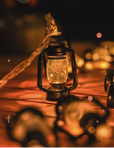Lámpara Retro LED Estilo Linterna de Queroseno para Camping - Image 11