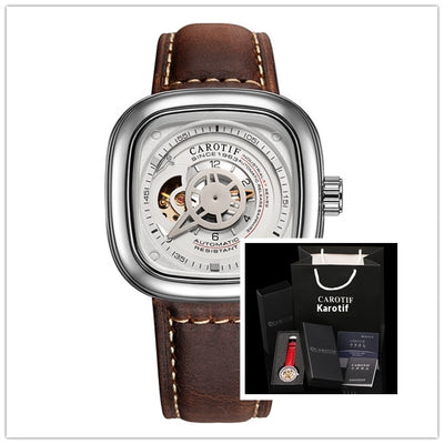 Reloj Mecánico Automático Cuadrado Hueco para Hombre - Estilo Hot Blast Dunk - Image 22