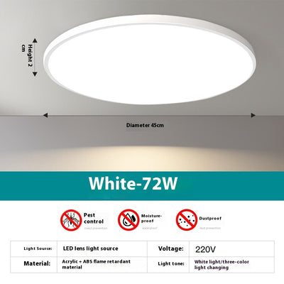 Lámpara de Techo LED Ultrafina Redonda para Sala - Image 5