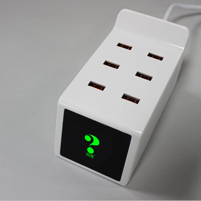 Cargador USB Inteligente de 6 Puertos para Móviles y Tablets - Image 6