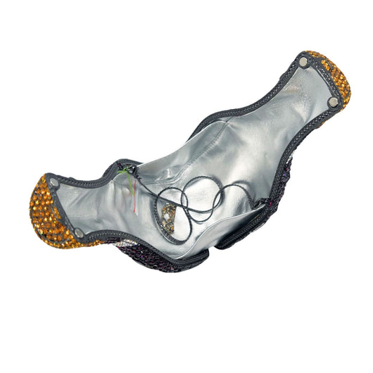 Bolso de Cena Elegante con Diseño de Botella de Champagne y Mano de Diamantes - Image 48