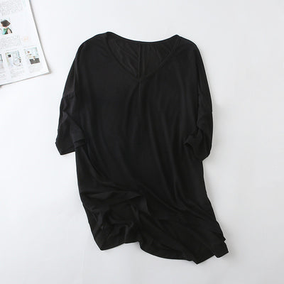 Playera Modal Manga Murciélago Mujer - Corte Moderno - Image 6