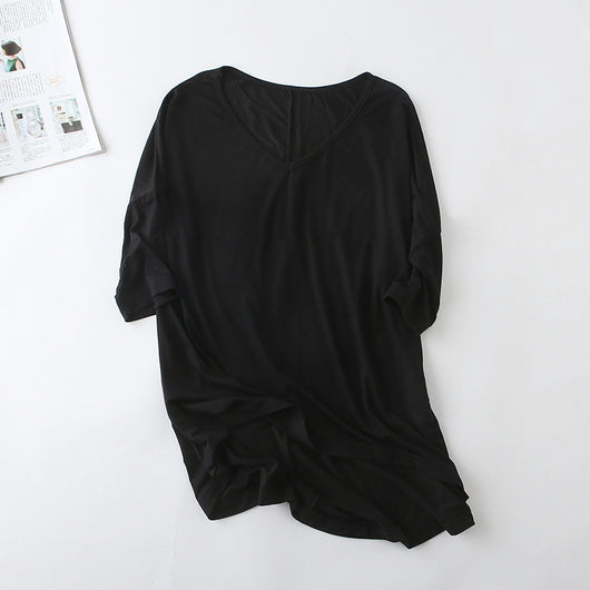 Playera Modal Manga Murciélago Mujer - Corte Moderno - Image 6