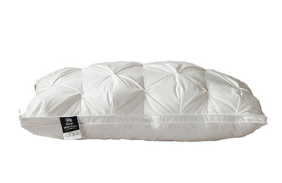 Juego de Almohadas de Plumas de Ganso Blanco con Protectores de Cuello - Image 23