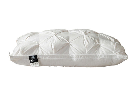 Juego de Almohadas de Plumas de Ganso Blanco con Protectores de Cuello - Image 23