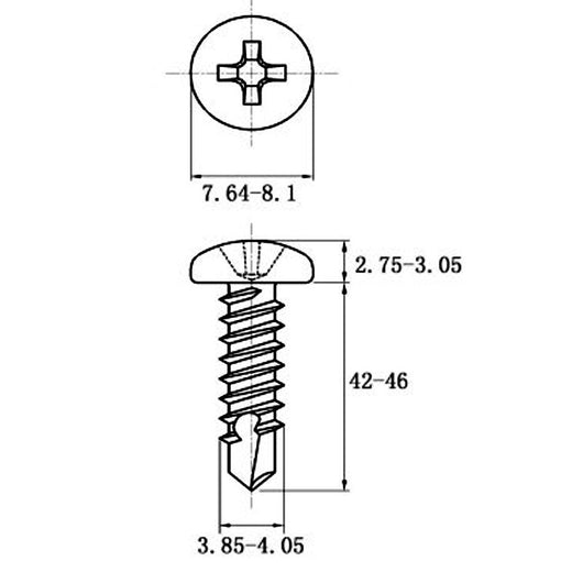 Tornillos de Acero Inoxidable con Espiga Helicoidal y Ranura Phillips - Image 16