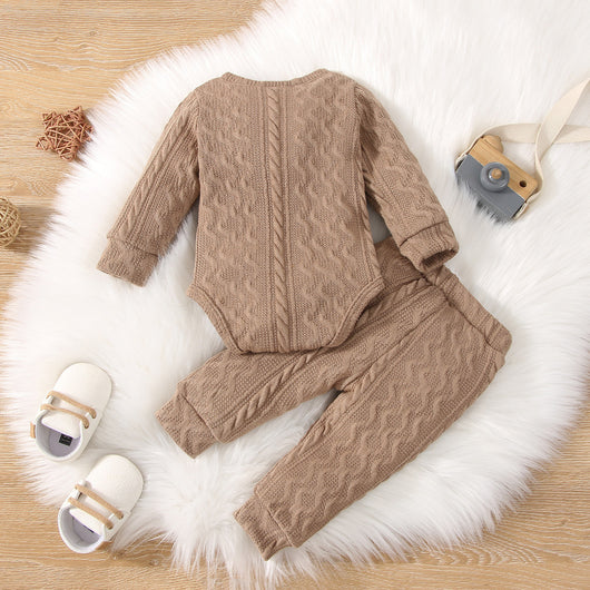 Conjunto Infantil de Dos Piezas con Cuello Redondo y Mangas Largas - Image 16