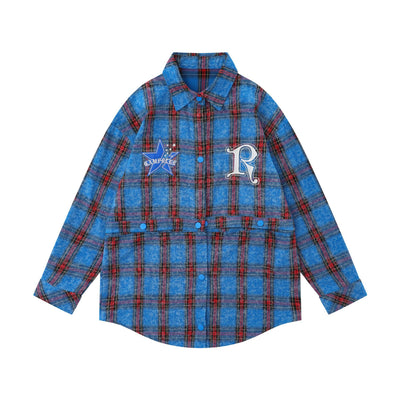 Camisa de Cuadros Manga Larga para Hombre - Estilo Urbano Premium