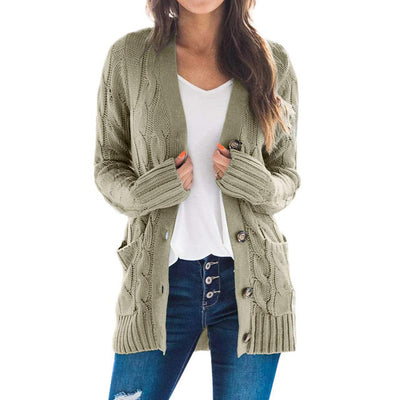 Blazer de Lana Manga Larga Abotonado - Image 18