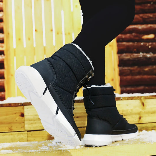 Botas de Caña Media en Algodón Ultraligero con Aislamiento Térmico - Image 12