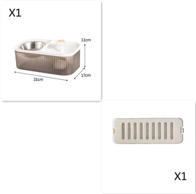 Comedero Automático para Gatos de Gran Capacidad con Fuente de Agua - Image 10