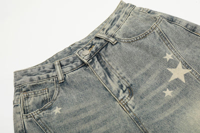 Pantalones Vaqueros de Algodón Desgastado con Estilo Vintage - Image 15