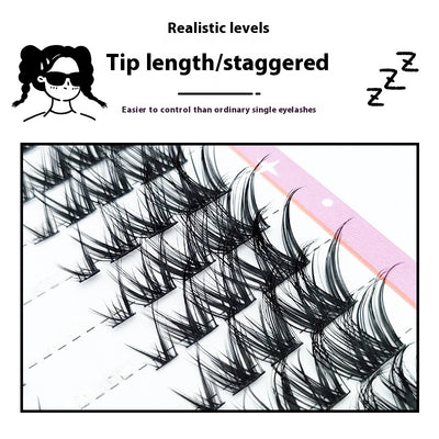Pestañas Postizas Voluminosas de 10 Filas con Efecto Alas Inclinadas - Image 4