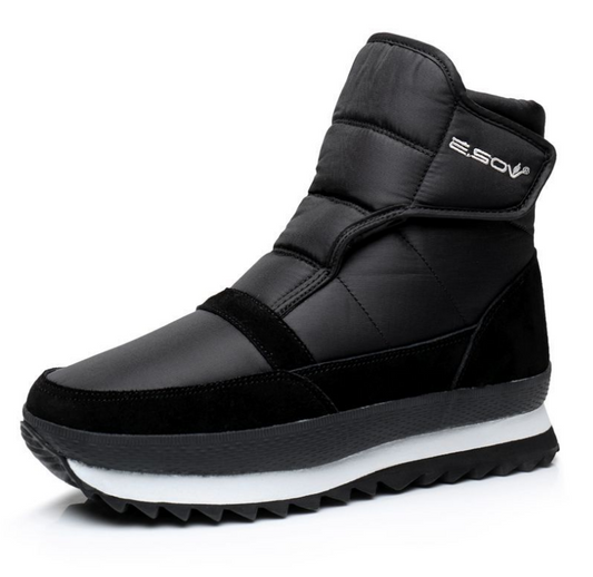 Zapatos Cálidos para Hombre con Suela Gruesa Reforzada