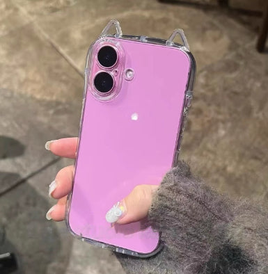Funda Transparente para Celular con Orejas de Gato - Image 8