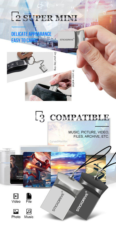 Unidad Flash USB de Alta Velocidad para Auto - Image 36