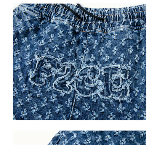Shorts Denim Rotos Casual - Estilo Vintage Desflecado - Image 14