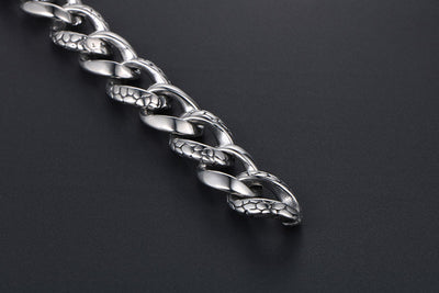 Pulsera de Acero Titanio Gótica Vintage con Estilo Creativo - Image 12