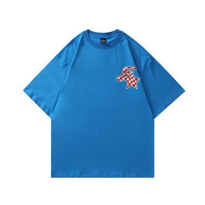 Camiseta Estampada Letras Manga Corta para Hombre Verano - Image 3
