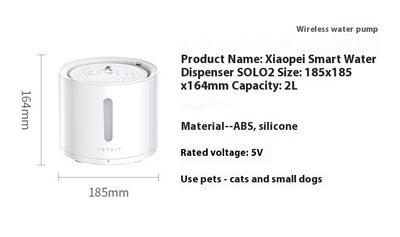 Dispensador Inteligente de Agua para Mascotas con Filtro Inalámbrico - Image 9