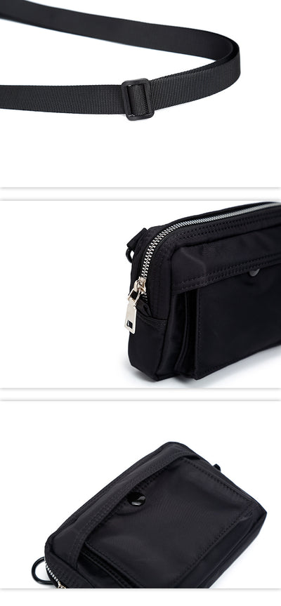 Bolsa Bandolera Hombre Estilo Japonés Minimalista - Image 7