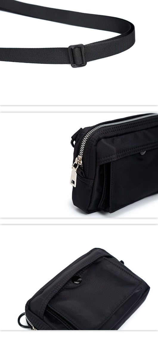Bolsa Bandolera Hombre Estilo Japonés Minimalista - Image 7