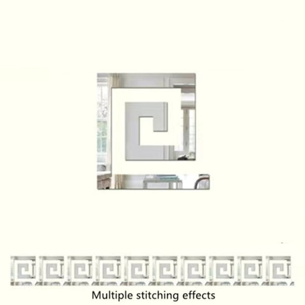 Espejo de Pared Adhesivo Acrílico para Sala de Estar