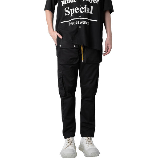 Pantalones Cargo Multibolsillos de Corte Recto Unisex - Estilo Urbano Casual - Image 5