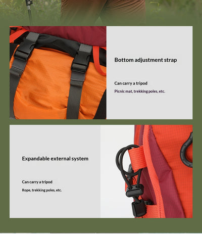 Mochila de Senderismo de Gran Capacidad Ultraligera para Hombre - Image 11