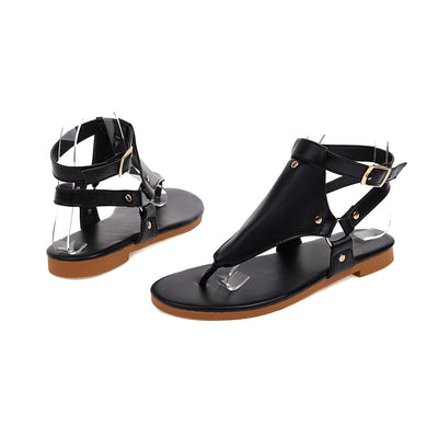 Chanclas Planas Estampado Cebra Mujer Sandalia Serpiente Talla Grande - Image 8