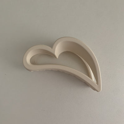 Pinza Acrílica Texturizada Frosted Love para Cabello - Image 5