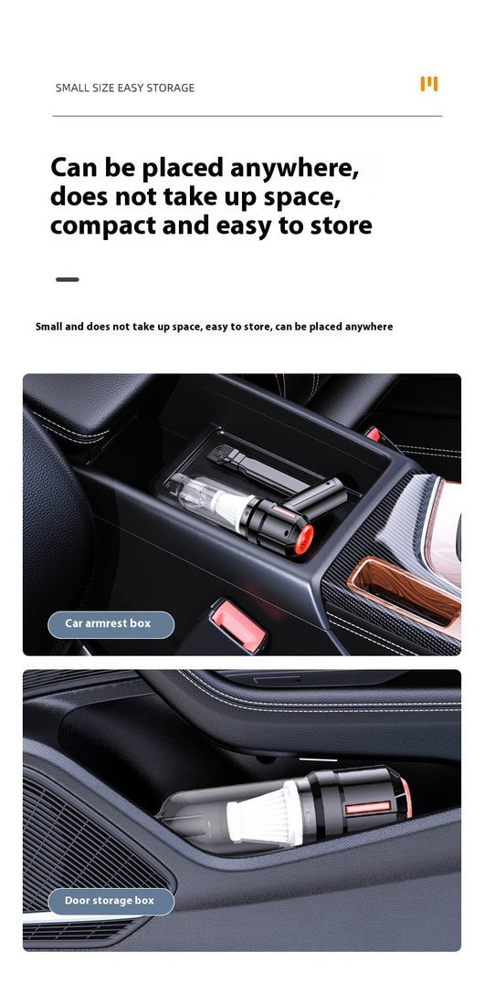 Aspiradora Inalámbrica Portátil 2 en 1 con Carga Inalámbrica para Auto y Hogar - Image 19