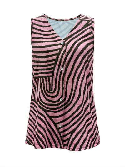 Chaleco Cardigan Estampado para Mujer - Colección Primavera Verano - Image 20