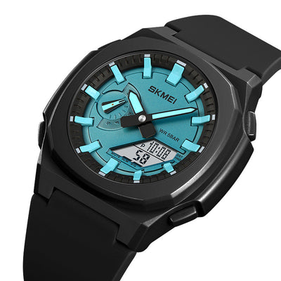 Reloj Deportivo Digital Hombre Cronógrafo Multifunción Resistente al Agua - Image 2
