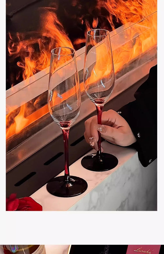 Juego de Copas de Champagne de Cristal Premium en Caja de Regalo - Image 8