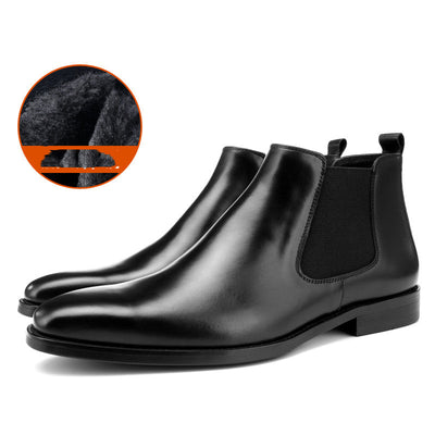 Botas Martin de Cuero Genuino Estilo Británico Forradas en Terciopelo - Image 9