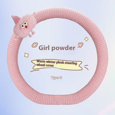 Funda Térmica de Peluche para Volante - Diseño Infantil Cartoon - Image 14