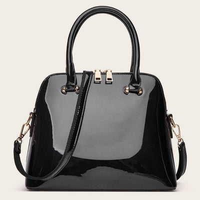 Bolso Tote Brillante para Mujer con Asa de Hombro - Image 2